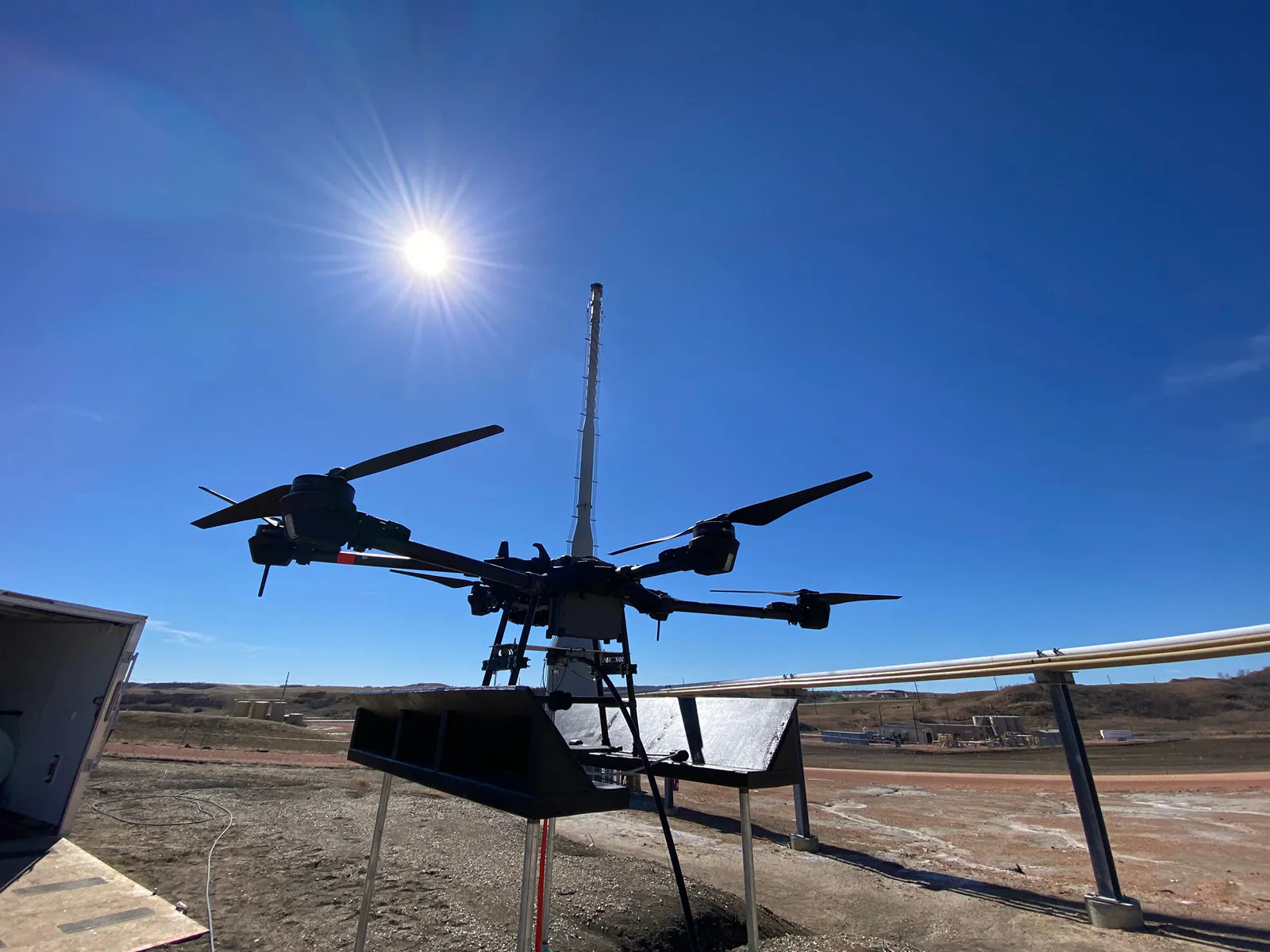 Aerial Pressure Washing Drone