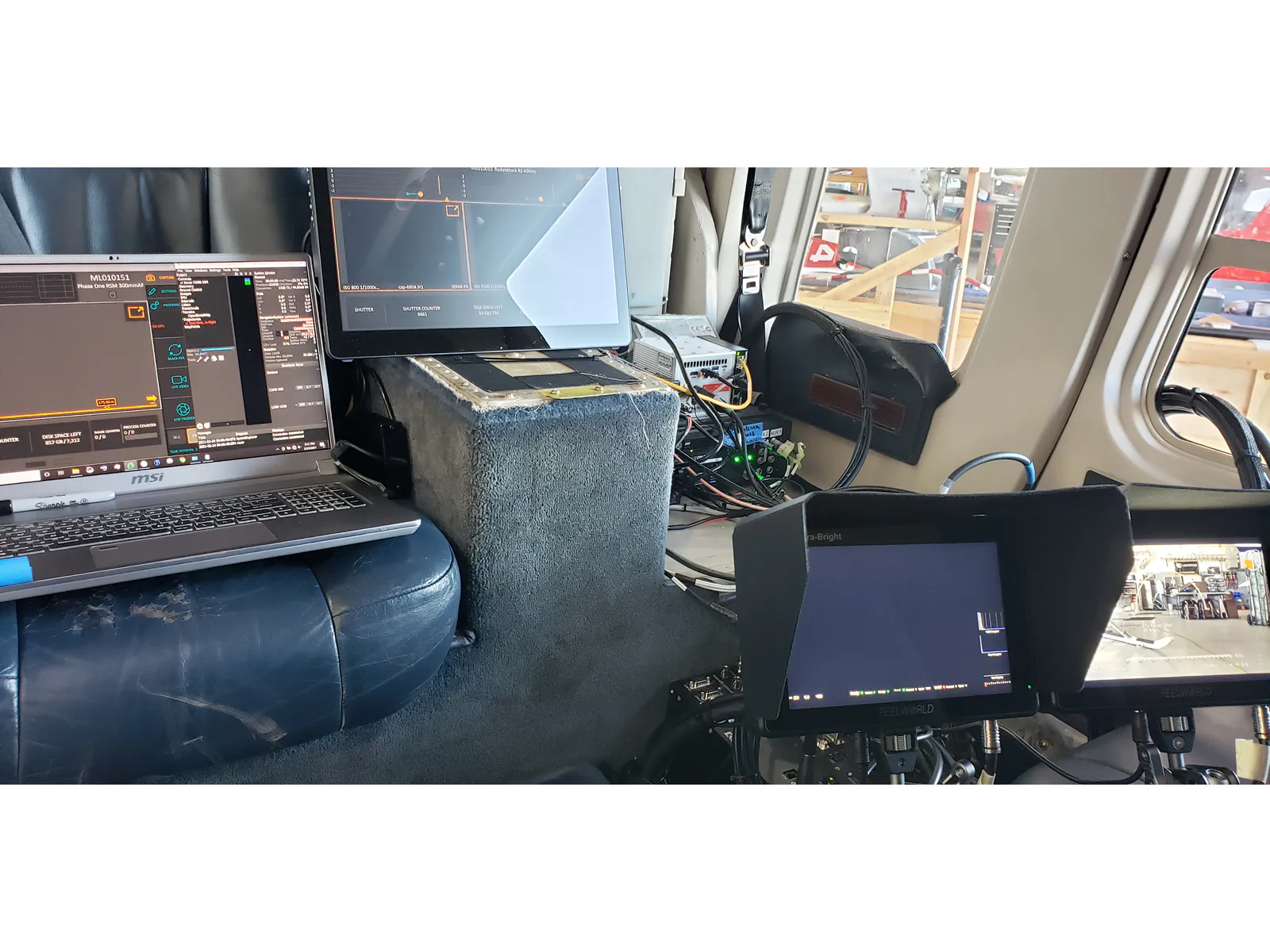 Aerial Survey Cockpit Bell 407 PowerFlow