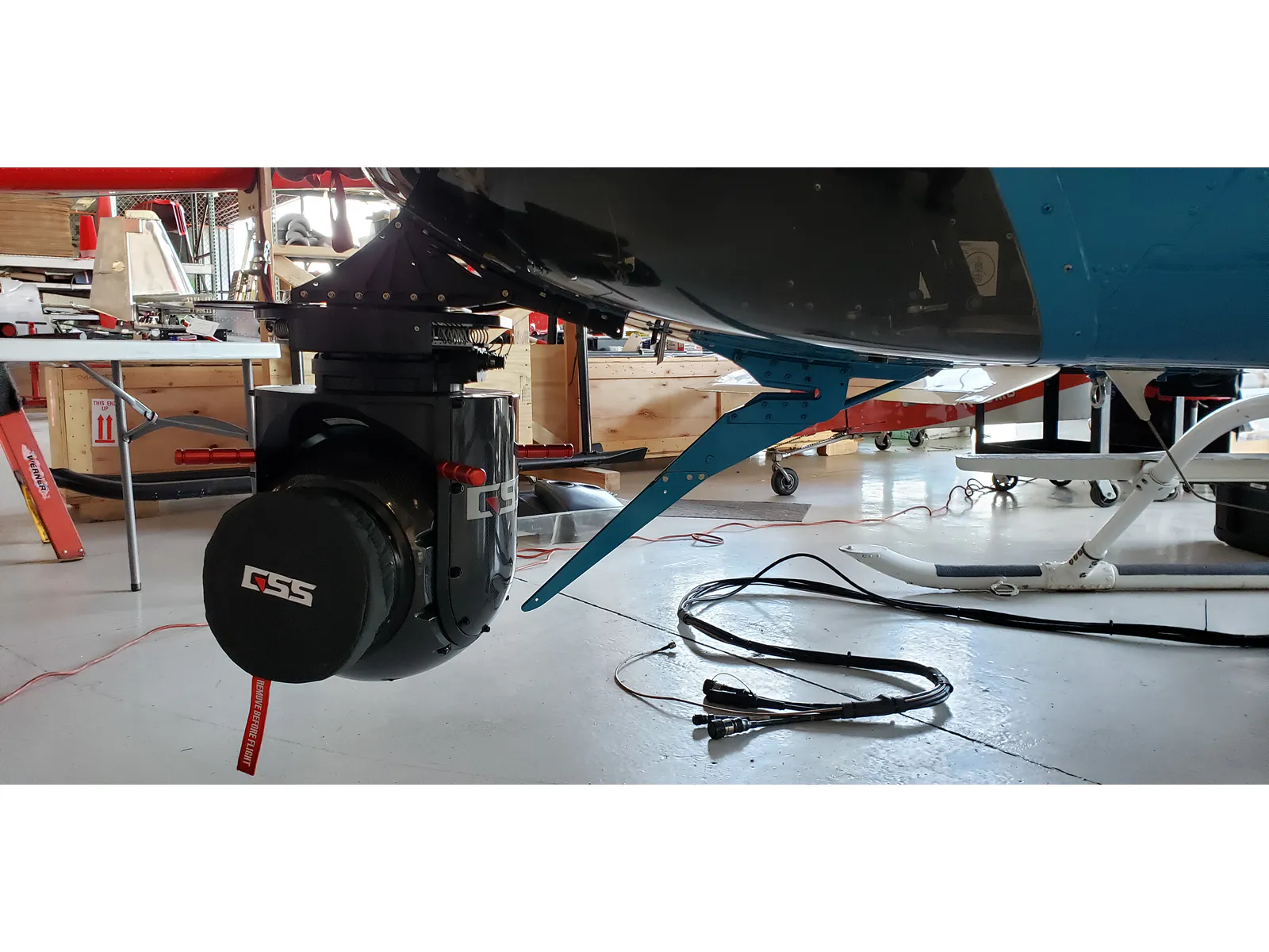 Airborne Sensor Cabling PowerFlow