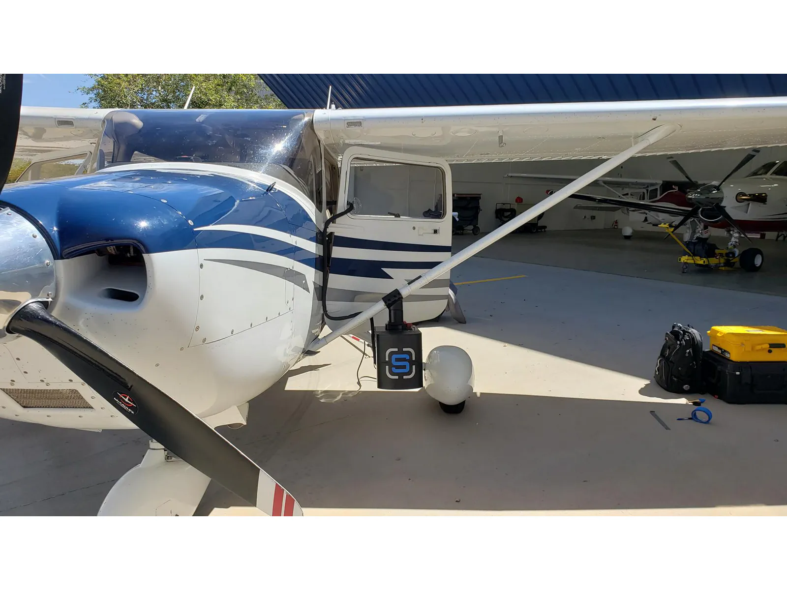 Cessna 182 Lidar PowerFlow