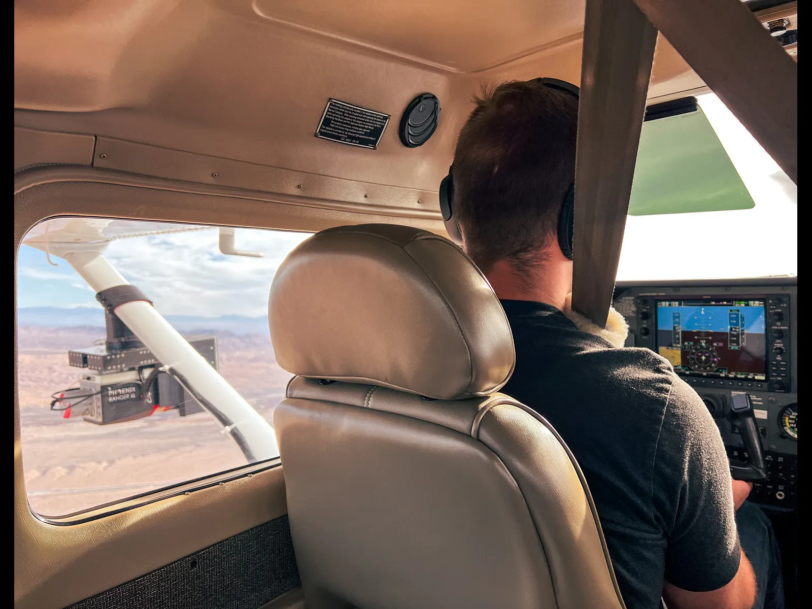 Cessna 182 Lidar PowerFlow