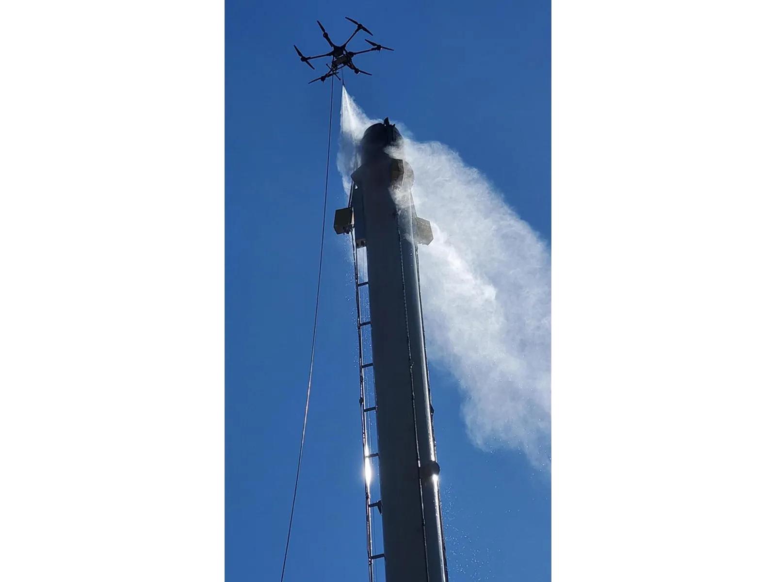 Drone Elevated Cleaning