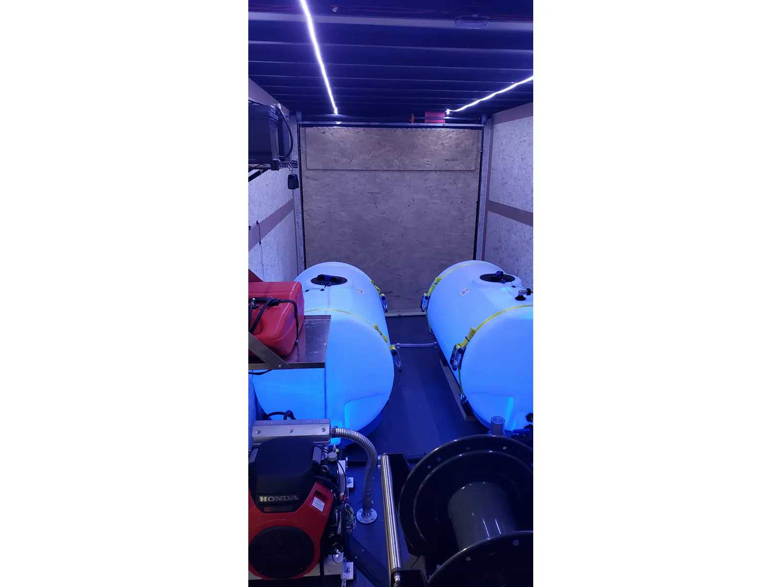 Enclosed Drone Pressure Washing Rig