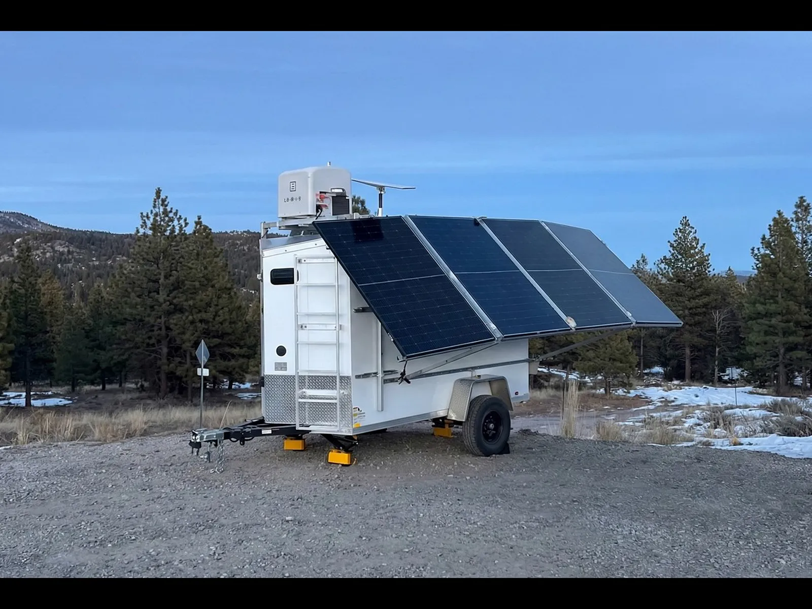Remote Drone Deployment Trailer