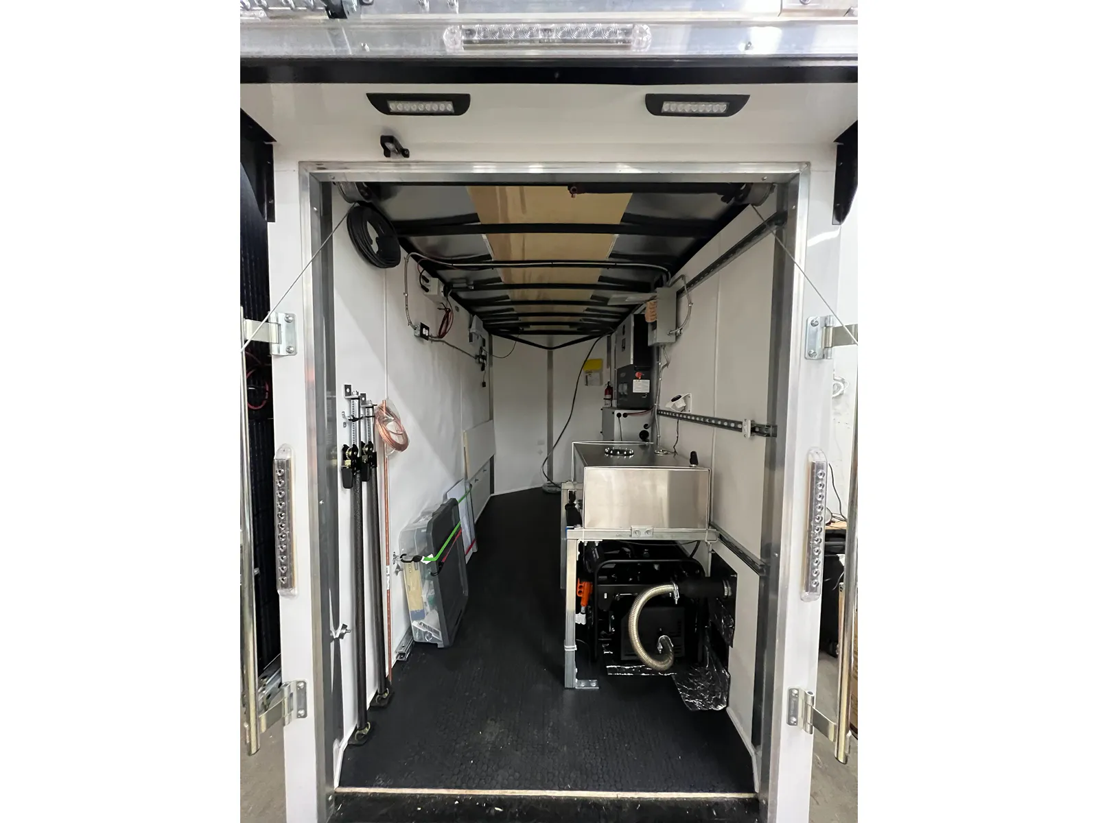 Remote Drone Deployment Dock Trailer ManiWrks
