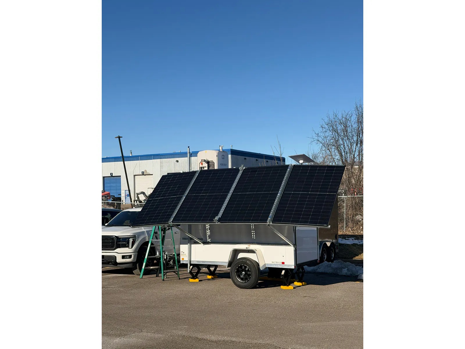 Drone Dock Trailer ManiWrks